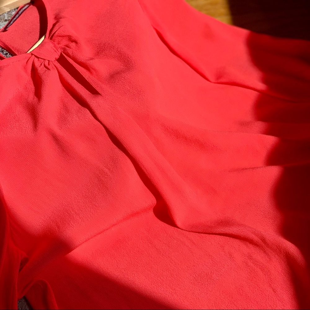 Comptoir Des Cotonniers Fiery Red Blouse | M - Picture 4 of 7